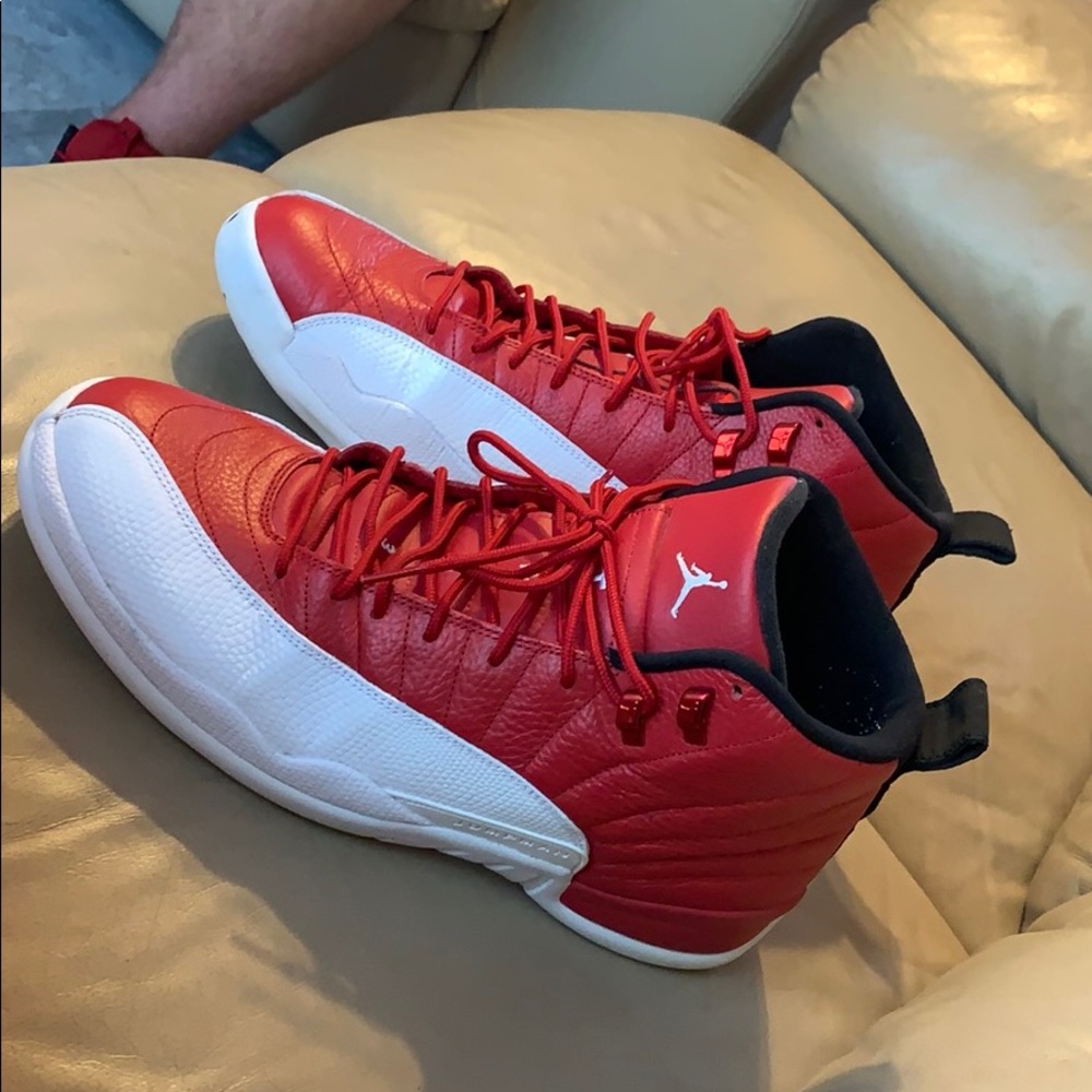 Men’s Jordan’s Gym Red 12s